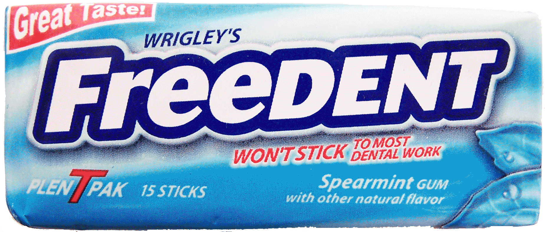 Freedent Chewing Gum Spearmint Full-Size Picture